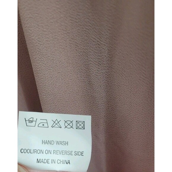 TFNC London Sz 8 US Maternity Bridesmaids Chiffon Finley Maxi Dress Lace Wedding - Picture 8 of 16